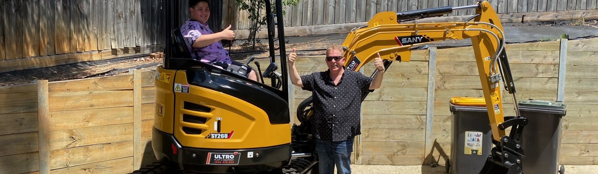 WIN a SY26U Excavator - WINNER ANNOUNCED