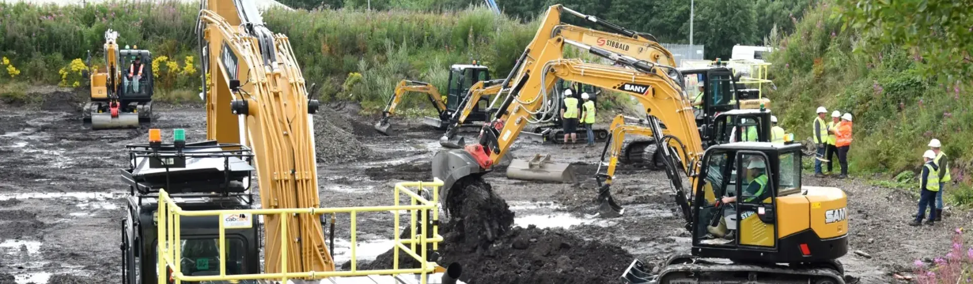 SANY Hosts First UK Dig Day